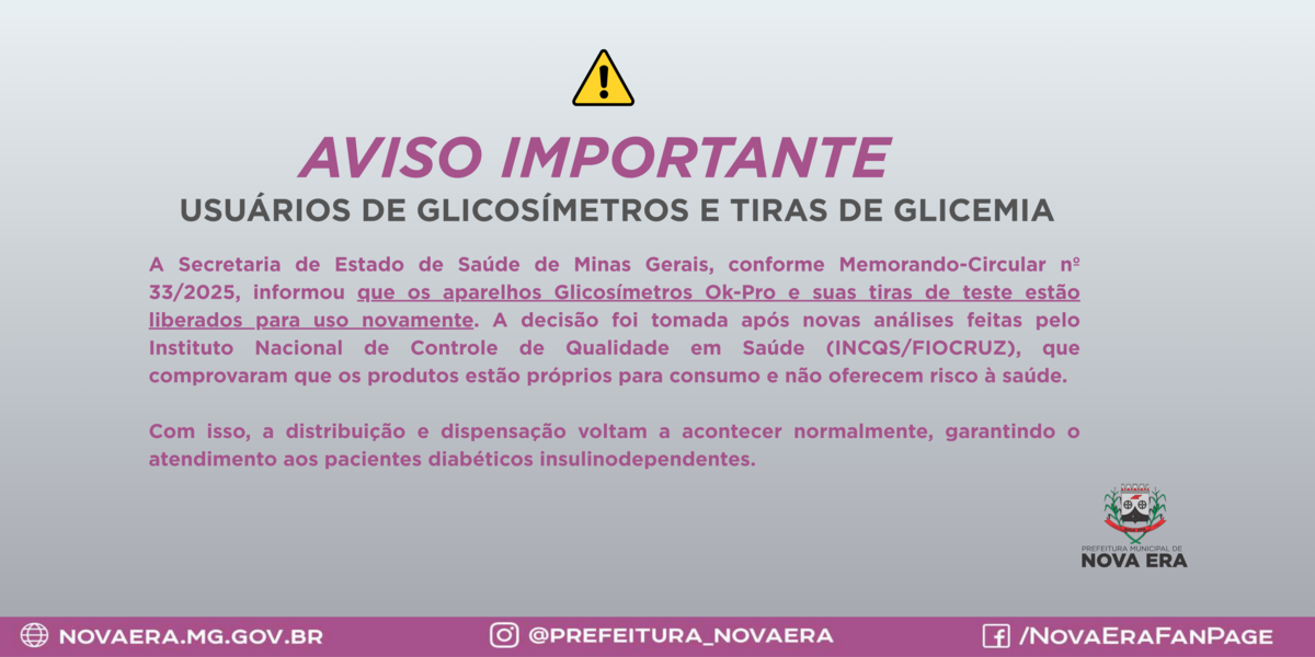 secretaria-do-estado-de-minas-gerais-informa-que-os-aparelhos-glicosimetros-ok-pro-e-suas-tiras-de-teste-estao-liberados-para-uso-novamente